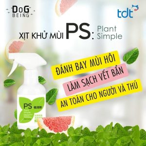Xịt Khử Mùi Hương Bưởi & Bạc Hà Plant Simple 430ml