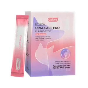 Bột Vệ Sinh Răng Miệng Mèo Trộn Thức Ăn Cature Rollon Oral Care