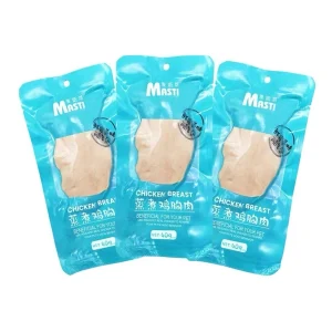 Bánh Thưởng Cho Chó Mèo Ức Gà Hấp Ăn Liền Masti 40g