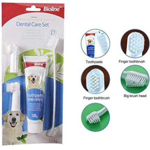 Alternative view of Set Kem Đánh Răng Cho Chó Kèm Bàn Chải Bioline