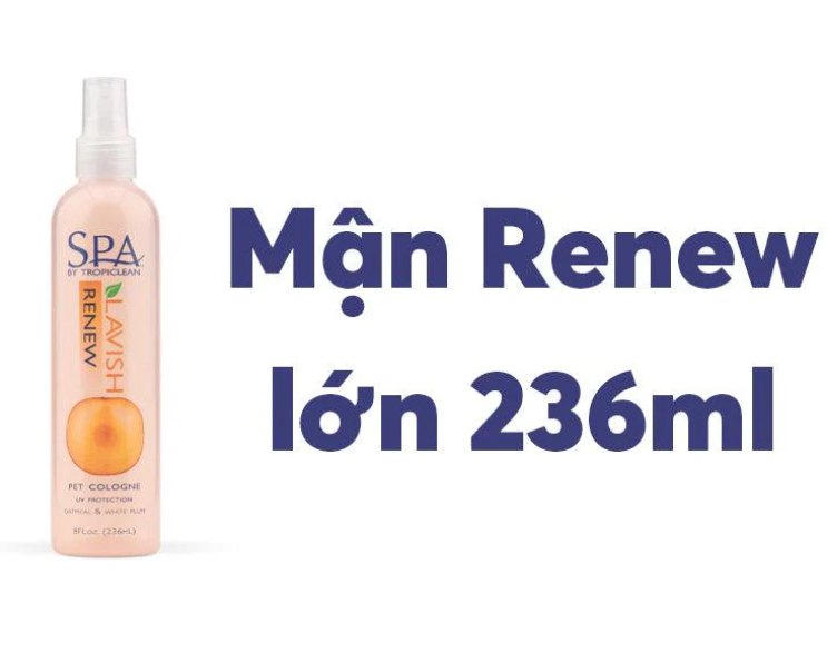 Xịt Dưỡng Lông Cho Chó Mèo SPA Tropiclean (Nhập khẩu Mỹ) - Ảnh 2