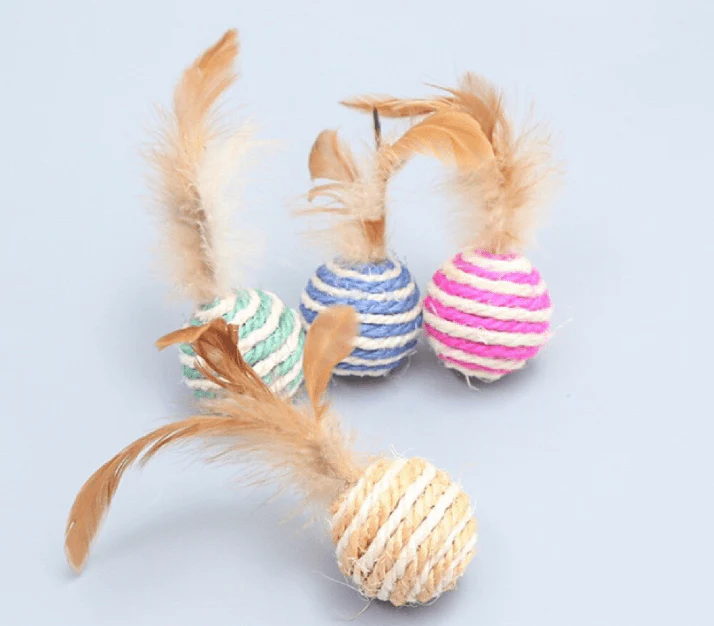 Banh cói lông Vũ cho Mèo