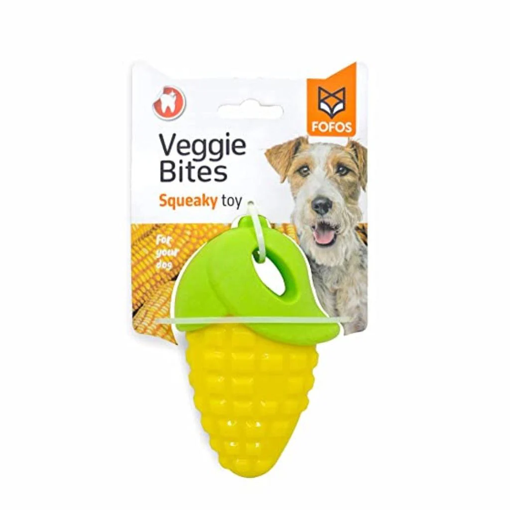 Đồ Chơi Cho Chó Rau Củ Cao Su Veggie Bites FOFOS - Ảnh 3