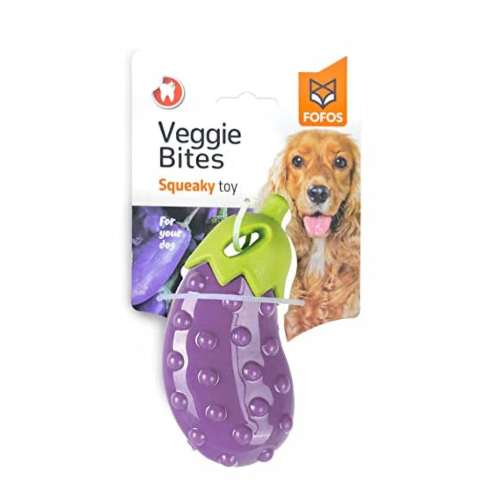 Đồ Chơi Cho Chó Rau Củ Cao Su Veggie Bites FOFOS - Ảnh 4