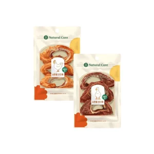 Bánh Thưởng Cho Chó Natural Core Thịt Cuộn Sụn Bò 65g