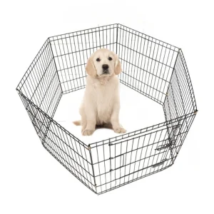 Bộ Chuồng Chó Mèo Quây Ghép 6 Tấm Có Cửa Diamond