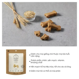 Alternative view of Bánh Thưởng Cho Chó Cookie Yến Mạch BowWow 200g