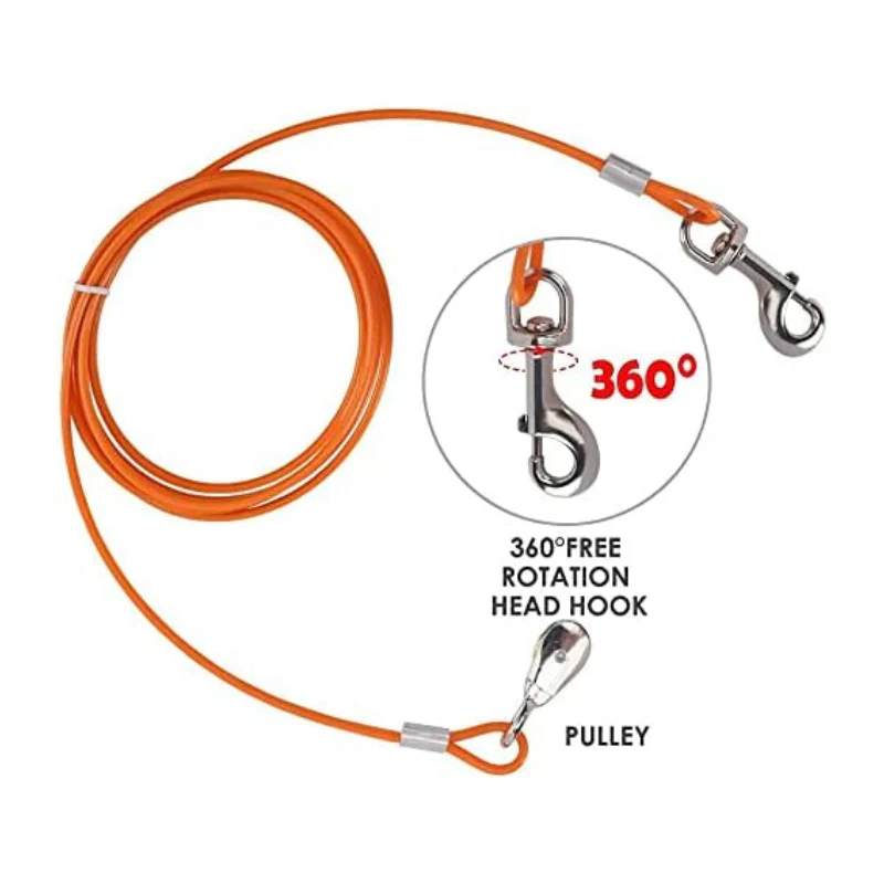 Dây Dắt Lò Xo Cho Chó Doggyman 4M (<30kg) - Ảnh 3