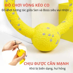 Alternative view of Đồ Chơi Cho Chó Vòng Banh Cao Su Puller FOFOS