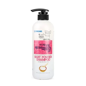 Sữa Tắm Mùi Phấn Cho Chó Mèo Da Nhạy Cảm Forcans Baby Powder 550ml