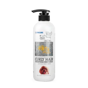 Sữa Tắm Xả Cho Chó Lông Xoăn Forcans Curly Hair 550ml
