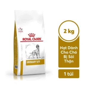Thức Ăn Hạt Điều Trị Bệnh Cho Chó Bị Sỏi Thận Royal Canin Urinary 2kg