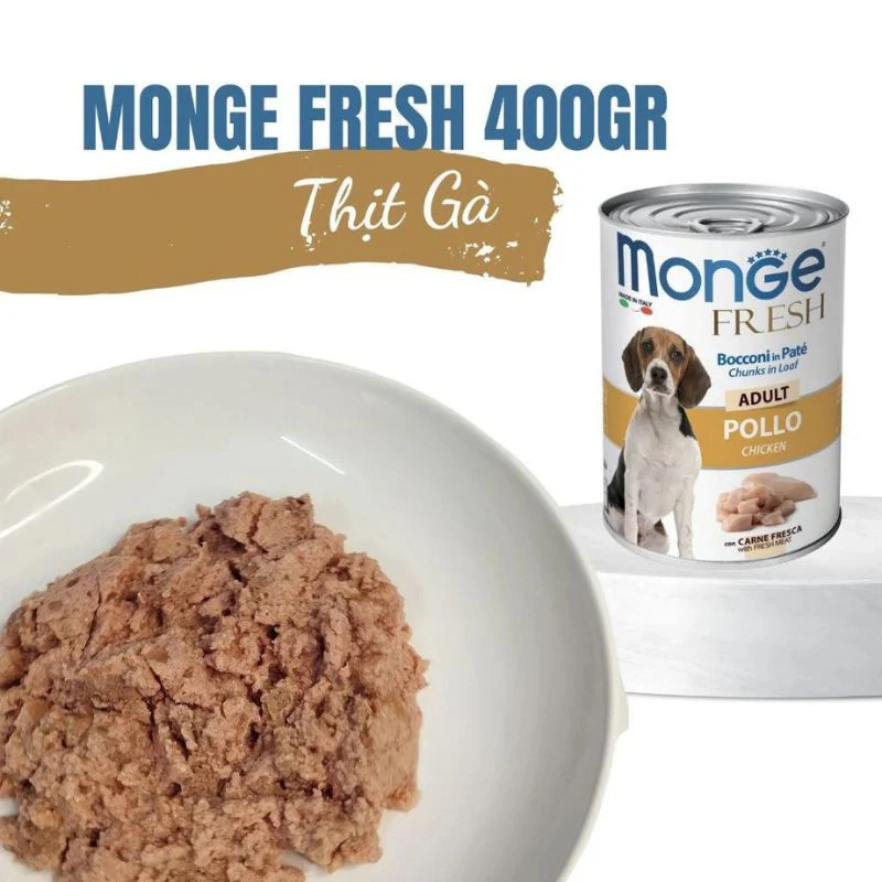 Pate Cho Chó Monge Lon 400g - Ảnh 5