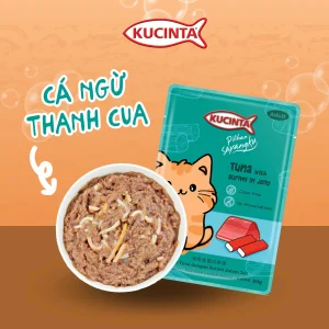Alternative view of Pate Cho Mèo Trưởng Thành Kucinta Gói 80g