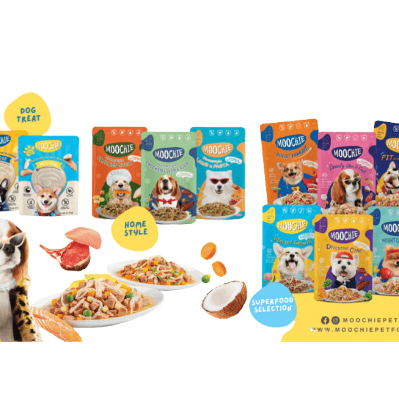 Pate Cho Chó Mọi Lứa Tuổi MooChie Gà Sốt 85g (Thái Lan) - Ảnh 2