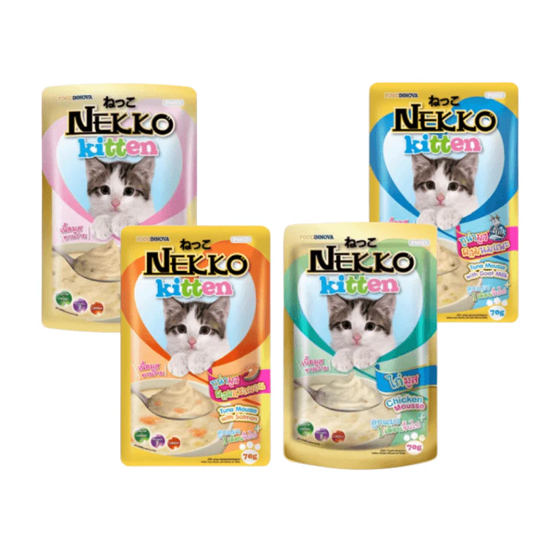 Pate Mèo Con Nekko Kitten Mousse 70g