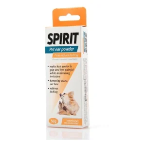 Bột Nhổ Lông Tai Spirit Dịu Nhẹ Cho Chó Mèo 50g