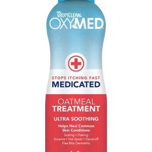 Alternative view of Sữa Tắm & Dầu Xả Trị Viêm Da & Cấp Ẩm Cho Chó Mèo Tropiclean Oxymed 592ml (Mỹ)