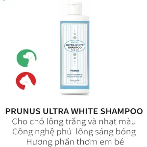 Alternative view of Sữa Tắm Siêu Trắng Lông Chó Mèo Prunus Ultra White 500ml