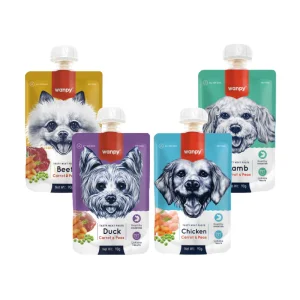 Súp Thưởng Cho Chó Wanpy Nắp Vặn 90g