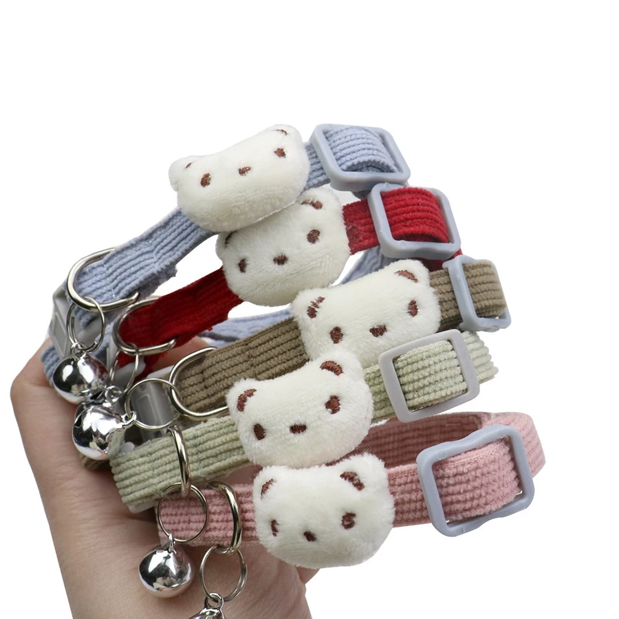 Vòng Cổ Cho Mèo Kèm Chuông & - Ảnh 2