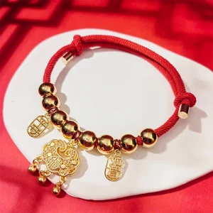 Alternative view of Vòng Cổ Dây Đỏ Cho Mèo 18-28cm & 28-34cm