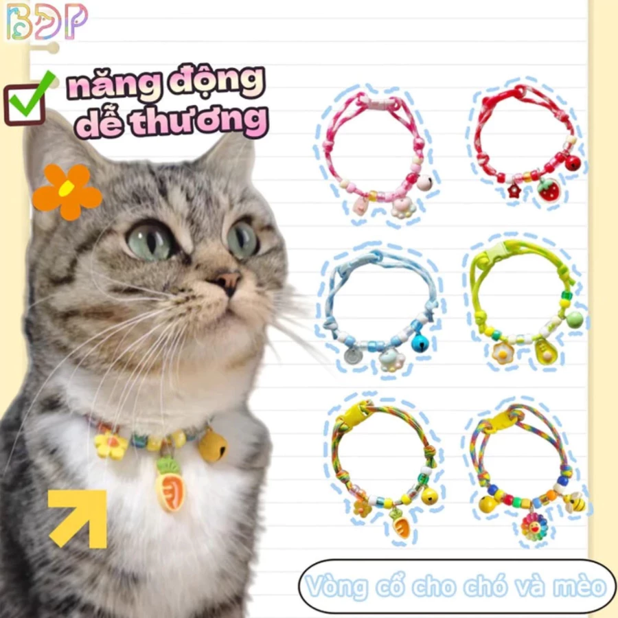 Vòng cổ cho mèo có thể điều chỉnh LGP0129