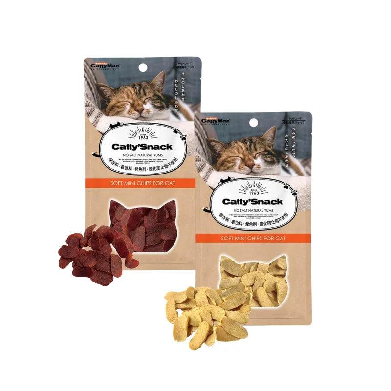 Bánh Thưởng Cho Mèo Chip Mềm Cattyman 30g